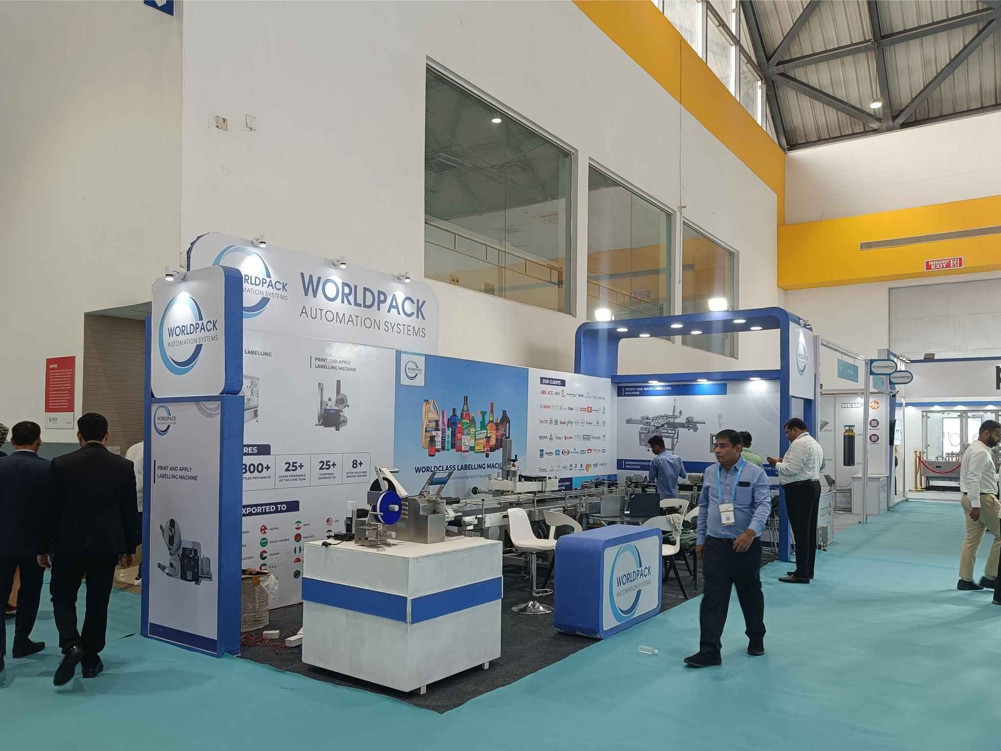 Worldpack at the 9th Pharma Pro & Pack Expo 2023, Hyderabad Sticker